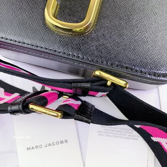 Marc Jacobs The Mixed Media Snapshot Crossbody Bag - Picture 3 of 9